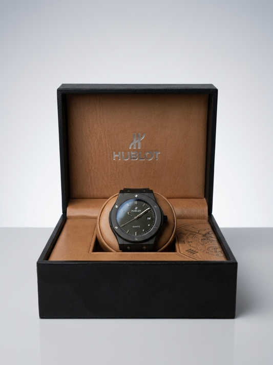 Hublot Classic Fusion | Stealth All Black Edition | Premium Rubber Strap
