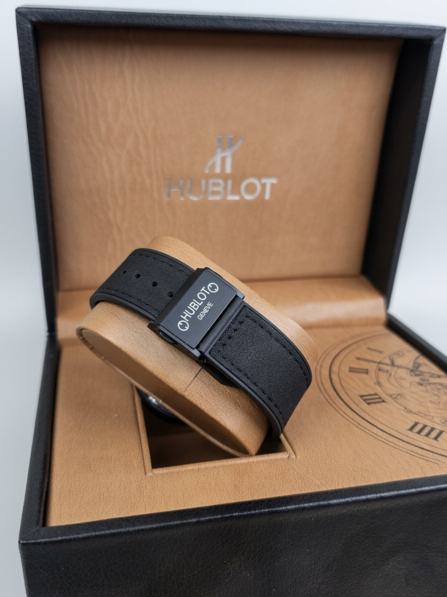 Hublot Classic Fusion | Stealth All Black Edition | Premium Rubber Strap